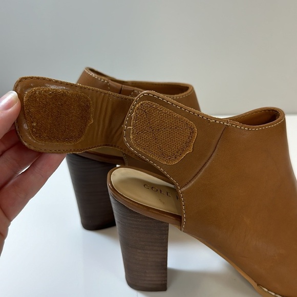 Cole Haan Wrey Open Toe Slingback Booties Size 7.5 - Picture 10 of 16